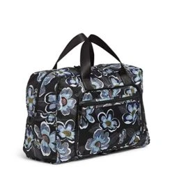Vera Bradley Packable Weekender Travel Bag, Blooms Shower Black 6 Vera Bradley Packable Weekender Travel Bag, Blooms Shower Black -Vera Bradley 51d4GOxIVNL