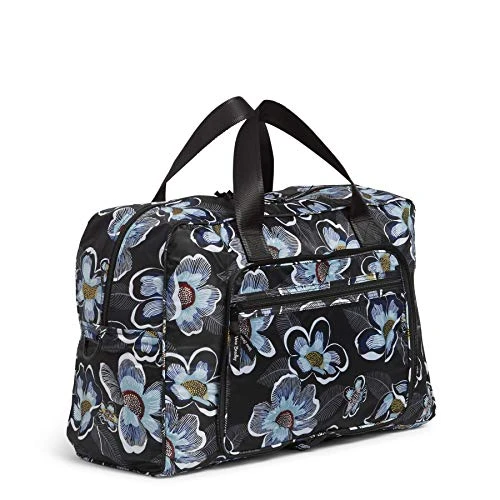Vera Bradley Packable Weekender Travel Bag, Blooms Shower Black 3 Vera Bradley Packable Weekender Travel Bag, Blooms Shower Black - Image 3