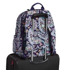 Vera Bradley Women's Signature Cotton Campus Backpack, French Paisley, One Size -Vera Bradley 51eII9YujAL