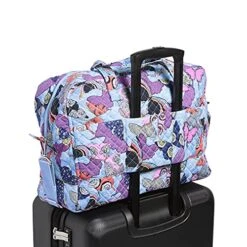 Vera Bradley Women's Weekender Travel Bag, Butterfly By-Recycled Cotton, One Size 7 Vera Bradley Women's Weekender Travel Bag, Butterfly By-Recycled Cotton, One Size -Vera Bradley 51fPf6 QgcS