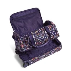 Vera Bradley Women's Duffle Luggage Lighten Up Foldable Duffel Rolling Suitcase, Foxwood Meadow, One Size 6 Vera Bradley Women's Duffle Luggage Lighten Up Foldable Duffel Rolling Suitcase, Foxwood Meadow, One Size -Vera Bradley 51fgxHjl6eL