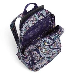 Vera Bradley Women's Signature Cotton Campus Backpack, French Paisley, One Size -Vera Bradley 51i6IRrS ZL