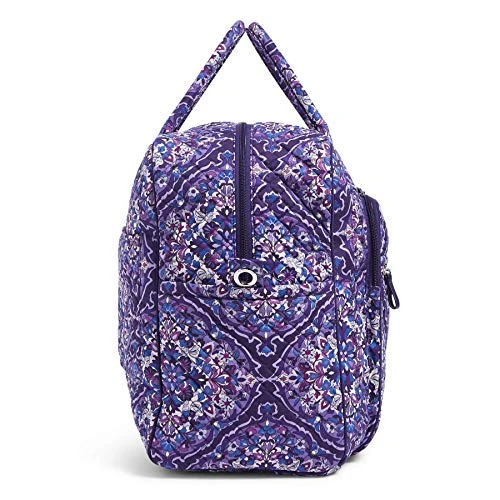 Vera Bradley Women's Signature Cotton Grand Weekender Travel Bag, Regal Rosette, One Size 3 Vera Bradley Women's Signature Cotton Grand Weekender Travel Bag, Regal Rosette, One Size - Image 3