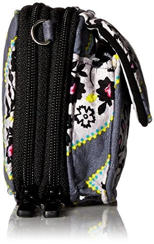 Vera Bradley RFID All In One Crossbody-Signature, Heritage Leaf 4 Vera Bradley RFID All In One Crossbody-Signature, Heritage Leaf - Image 4