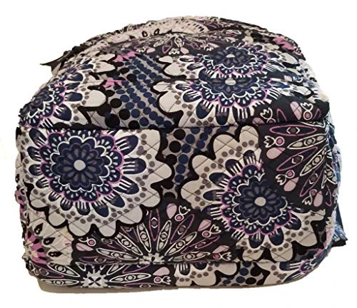 Vera Bradley Women's Large Essential Backpack (Mimosa Medallion) 5 Vera Bradley Women's Large Essential Backpack (Mimosa Medallion) - Image 5