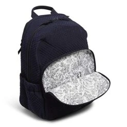 Vera Bradley Women's Microfiber Campus Backpack, Classic Navy, One Size 9 Vera Bradley Women's Microfiber Campus Backpack, Classic Navy, One Size -Vera Bradley 51pVP75HBIL
