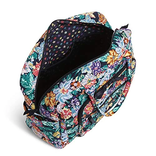 Vera Bradley Cotton Weekender Travel Bag, Happy Blooms 4 Vera Bradley Cotton Weekender Travel Bag, Happy Blooms - Image 4