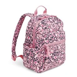 Vera Bradley Womens Cotton Small Backpack Bookbag, Love You Lots - Recycled Cotton, One Size US 9 Vera Bradley Womens Cotton Small Backpack Bookbag, Love You Lots - Recycled Cotton, One Size US -Vera Bradley 51tMAZylT3L