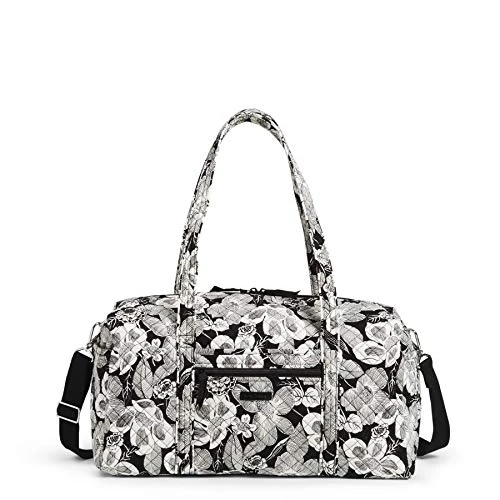 Vera Bradley Women's Signature Cotton Medium Travel Duffel Bag, Bedford Blooms, One Size 1 Vera Bradley Women's Signature Cotton Medium Travel Duffel Bag, Bedford Blooms, One Size