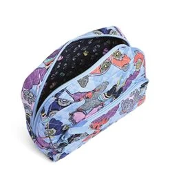 Vera Bradley Women's Large Cosmetic Makeup Organizer Bag, Butterfly By-Recycled Cotton, One Size -Vera Bradley 51uMgl5vU4S