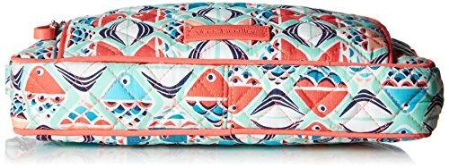 Vera Bradley Iconic RFID Little Hipster Crossbody, Signature Cotton, Go Fish 5 Vera Bradley Iconic RFID Little Hipster Crossbody, Signature Cotton, Go Fish - Image 5