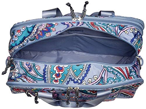 Vera Bradley Women's Lighten Up Compact Weekender Travel Bag, Kona Paisley 3 Vera Bradley Women's Lighten Up Compact Weekender Travel Bag, Kona Paisley - Image 3