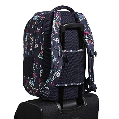 Vera Bradley Recycled Lighten Up Reactive XL Backpack, Itsy Ditsy Floral 4 Vera Bradley Recycled Lighten Up Reactive XL Backpack, Itsy Ditsy Floral - Image 4