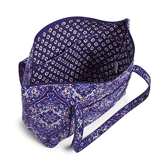 Vera Bradley Women's Signature Cotton Miller Tote Travel Bag, Regal Rosette 3 Vera Bradley Women's Signature Cotton Miller Tote Travel Bag, Regal Rosette - Image 3