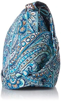 Vera Bradley Iconic On The Go Crossbody, Signature Cotton, Daisy Dot Paisley -Vera Bradley 51yHbREbhwL