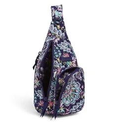 Vera Bradley Women's Signature Cotton Mini Sling Backpack, French Paisley, One Size -Vera Bradley 51zkNqJcATL