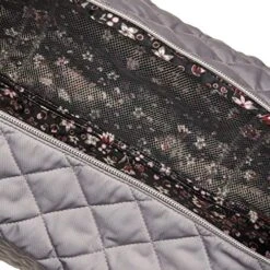 Vera Bradley Women's Performance Twill Medium Travel Duffle Bag, Tranquil Gray, One Size 8 Vera Bradley Women's Performance Twill Medium Travel Duffle Bag, Tranquil Gray, One Size -Vera Bradley 61 0M3XofdL