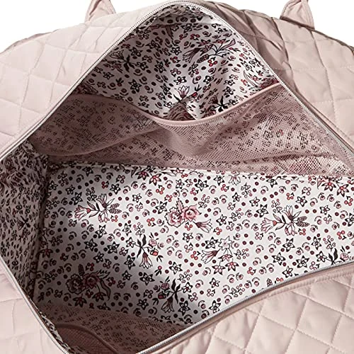 Vera Bradley Performance Twill Grand Weekender Travel Bag, Dover Mauve 3 Vera Bradley Performance Twill Grand Weekender Travel Bag, Dover Mauve - Image 3