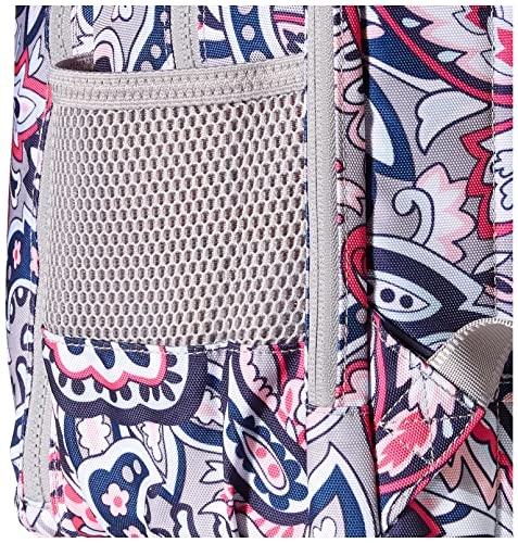 Vera Bradley Women's Recycled Lighten Up Reactive Grand Backpack, Gramercy Paisley, One Size 4 Vera Bradley Women's Recycled Lighten Up Reactive Grand Backpack, Gramercy Paisley, One Size - Image 4