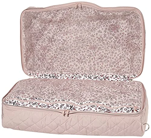 Vera Bradley Performance Twill Lay Flat Travel Duffle Bag, Dover Mauve 3 Vera Bradley Performance Twill Lay Flat Travel Duffle Bag, Dover Mauve - Image 3