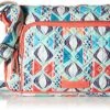Vera Bradley Iconic RFID Little Hipster Crossbody, Signature Cotton, Go Fish