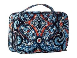 Vera Bradley Luggage Women's Large Blush & Brush Makeup Case Marrakesh Luggage Accessory -Vera Bradley 61LQp07SoBL