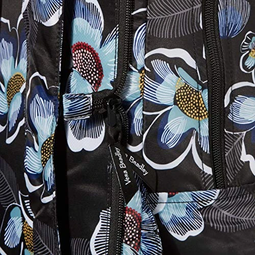 Vera Bradley Packable Backpack, Blooms Shower Black 5 Vera Bradley Packable Backpack, Blooms Shower Black - Image 5