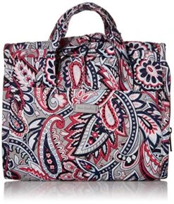 Vera Bradley Cotton Compact Hanging Travel Organizer, Gramercy Paisley