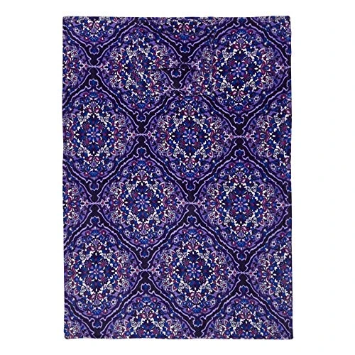Vera Bradley Fleece Travel Blanket With Trolley Sleeve, Regal Rosette 3 Vera Bradley Fleece Travel Blanket With Trolley Sleeve, Regal Rosette - Image 3