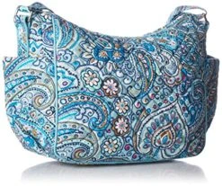 Vera Bradley Iconic On The Go Crossbody, Signature Cotton, Daisy Dot Paisley -Vera Bradley 61UGVGEOC L