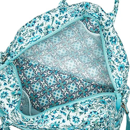 Vera Bradley Cotton Compact Weekender Travel Bag, Cloud Vine 3 Vera Bradley Cotton Compact Weekender Travel Bag, Cloud Vine - Image 3