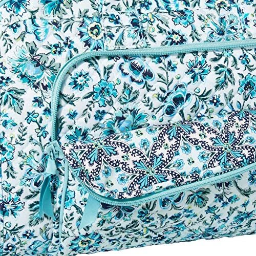 Vera Bradley Cotton Compact Weekender Travel Bag, Cloud Vine 5 Vera Bradley Cotton Compact Weekender Travel Bag, Cloud Vine - Image 5