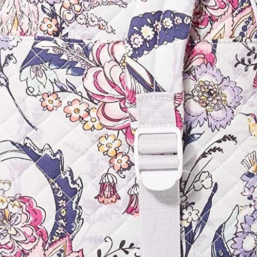 Vera Bradley Cotton Small Backpack, Hummingbird Park 4 Vera Bradley Cotton Small Backpack, Hummingbird Park - Image 4