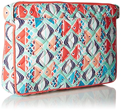 Vera Bradley Iconic RFID Little Hipster Crossbody, Signature Cotton, Go Fish 3 Vera Bradley Iconic RFID Little Hipster Crossbody, Signature Cotton, Go Fish - Image 3