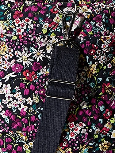 Vera Bradley Women's Cotton Small Travel Duffel Bag, Itsy Ditsy, One Size 4 Vera Bradley Women's Cotton Small Travel Duffel Bag, Itsy Ditsy, One Size - Image 4