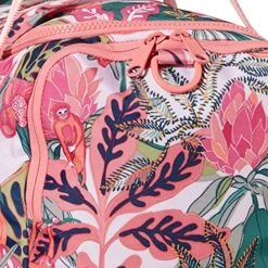 Vera Bradley Women's Recycled Lighten Up Reactive Small Gym Bag Travel, Rain Forest Canopy Coral, One Size 9 Vera Bradley Women's Recycled Lighten Up Reactive Small Gym Bag Travel, Rain Forest Canopy Coral, One Size -Vera Bradley 61ta3ot7VyS