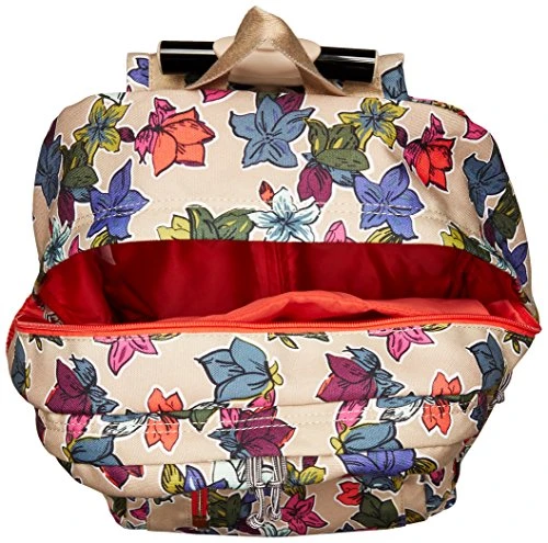 Vera Bradley Women's Lighten Up Rolling-Backpack, Falling Flowers Neutral 3 Vera Bradley Women's Lighten Up Rolling-Backpack, Falling Flowers Neutral - Image 3