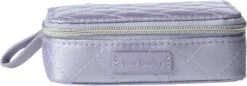 Vera Bradley Women's Iconic Travel Pill Case Lavender Pearl One Size