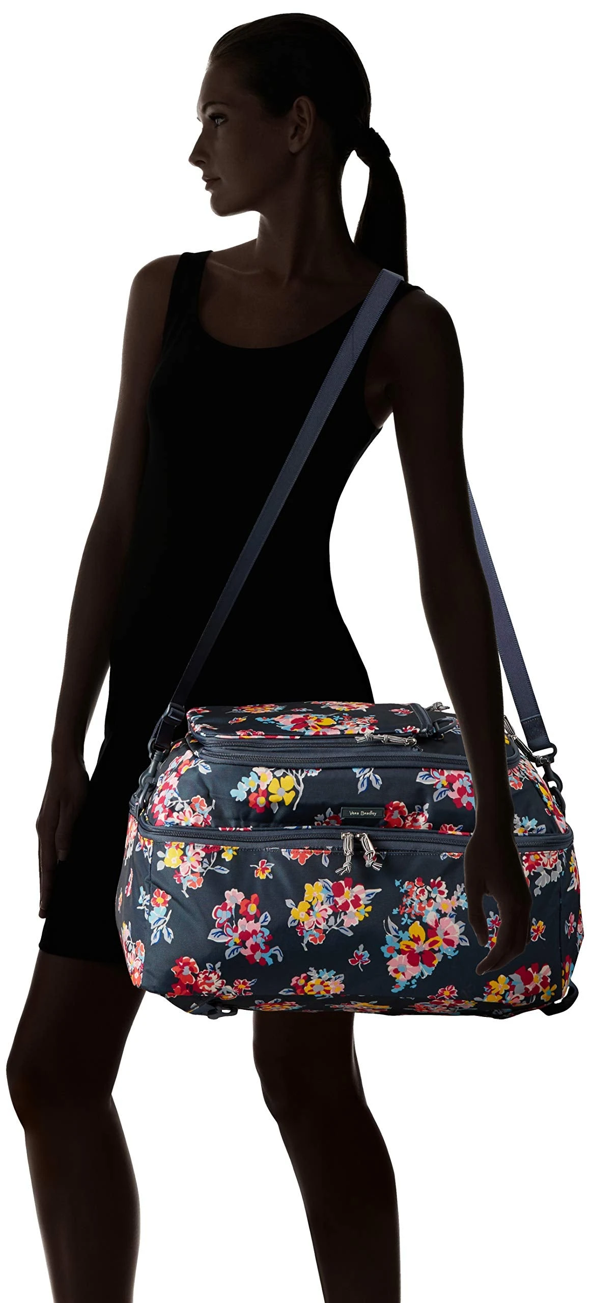 Vera Bradley Lighten Up Convertible, Tossed Posies 2 Vera Bradley Lighten Up Convertible, Tossed Posies - Image 2