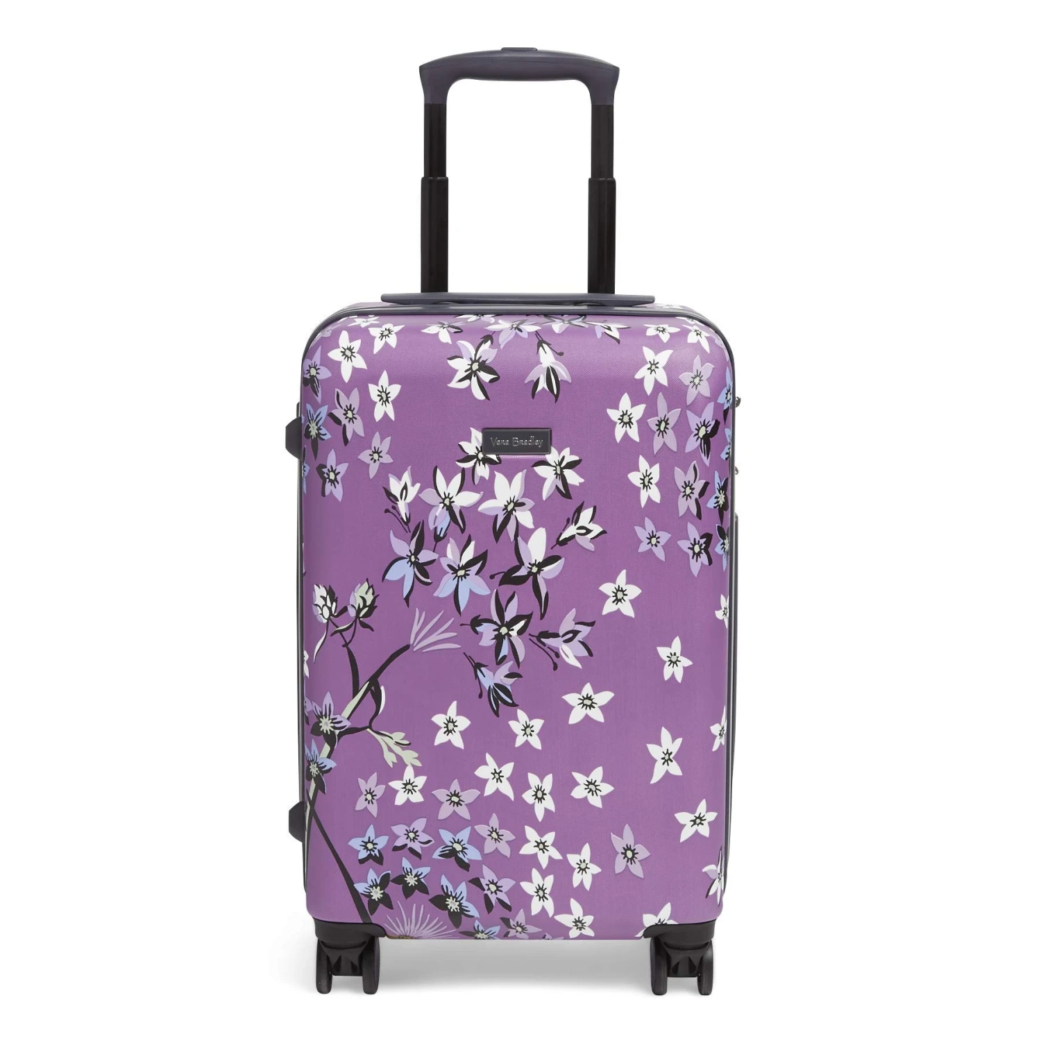 Vera Bradley Hardside Small Spinner, Lavender Dandelion 1 Vera Bradley Hardside Small Spinner, Lavender Dandelion