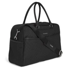 Vera Bradley Iconic Weekender Travel Bag, Microfiber, Classic Black -Vera Bradley 71xHAKp6snL c07d5c91 c393 427c 8ac0 ddc719e03046
