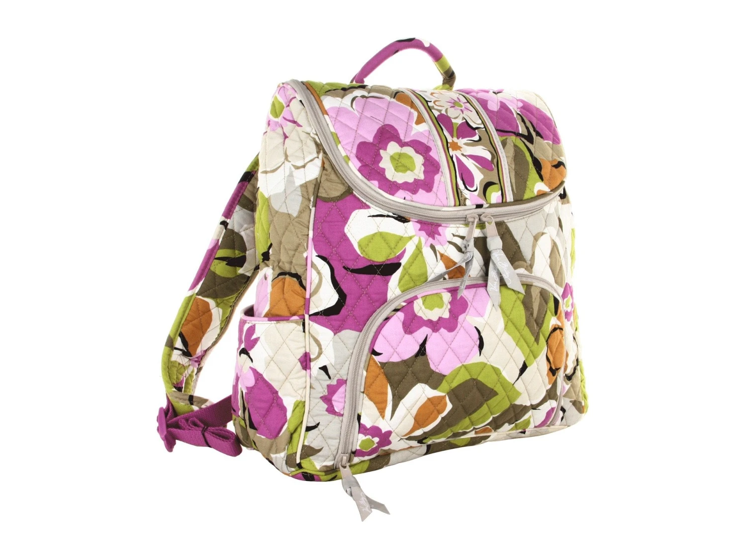 Vera Bradley Double Zip Backpack Portobello Road 1 Vera Bradley Double Zip Backpack Portobello Road