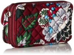 Vera Bradley Women's Signature Cotton RFID All In One Crossbody Wristlet , Bordeaux Blooms, One Size 11 Vera Bradley Women's Signature Cotton RFID All In One Crossbody Wristlet , Bordeaux Blooms, One Size -Vera Bradley 811ryqv9O5L