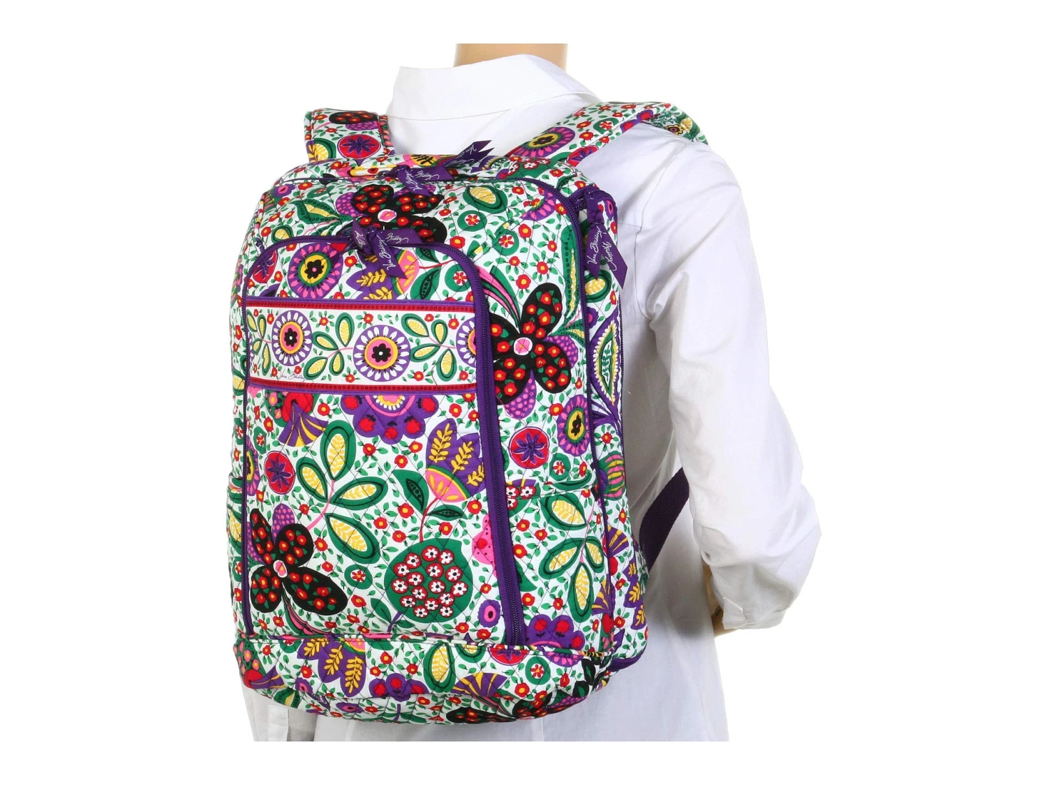 Vera Bradley Laptop Backpack (Viva La Vera) 2 Vera Bradley Laptop Backpack (Viva La Vera) - Image 2