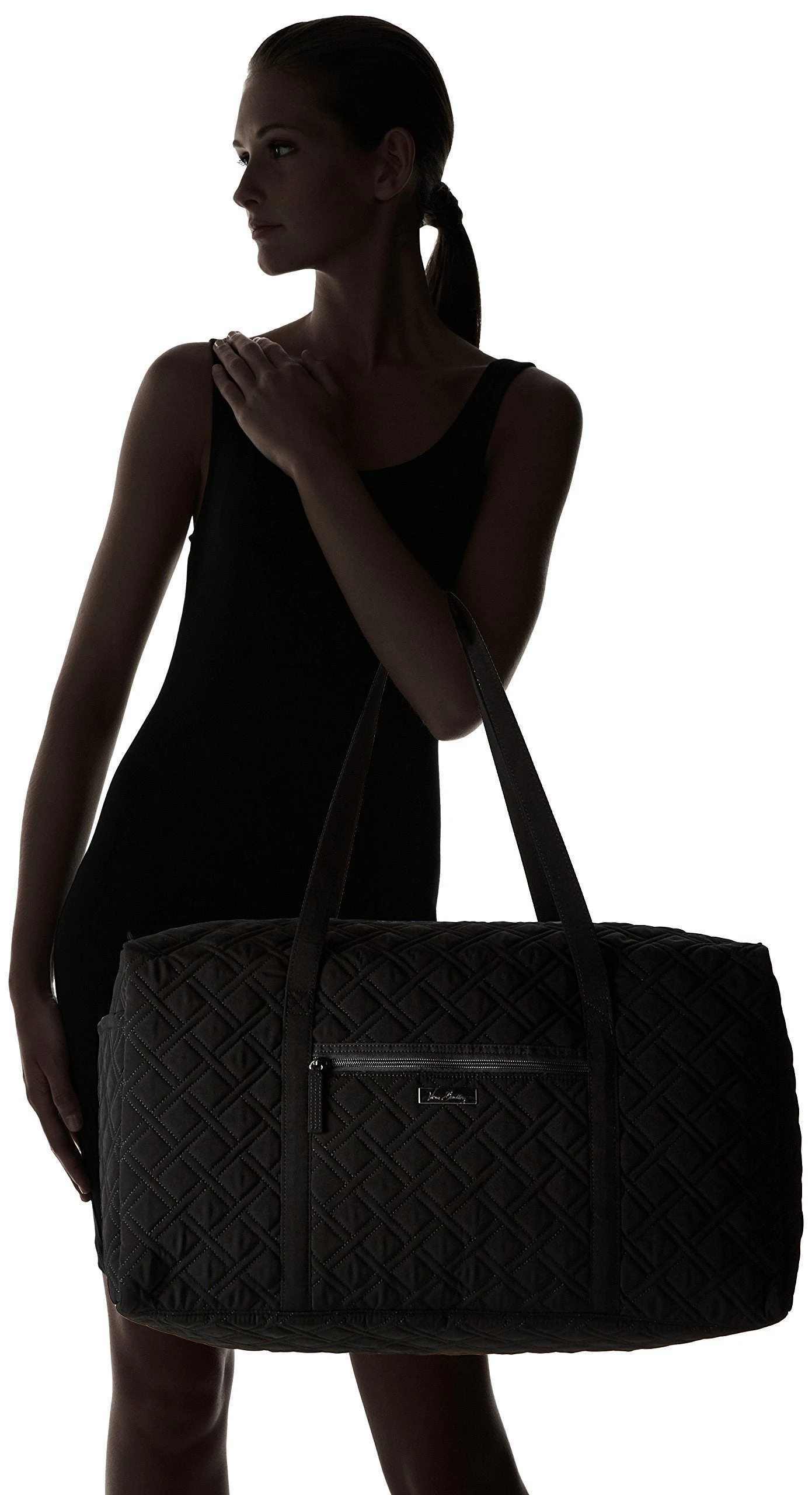 Vera Bradley Large Duffle Classic Black 2 Vera Bradley Large Duffle Classic Black - Image 2