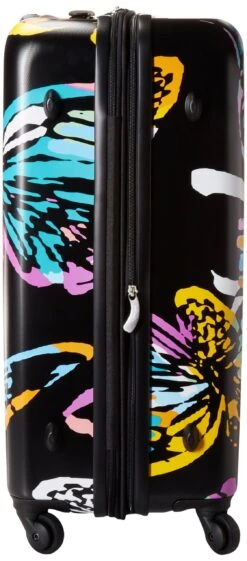 Vera Bradley Hardside Large Spinner, Butterfly Flutter Black 10 Vera Bradley Hardside Large Spinner, Butterfly Flutter Black -Vera Bradley 81MZq3kj3IL