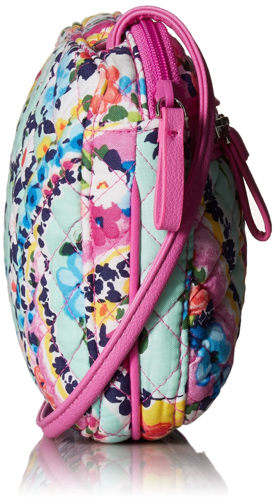 Vera Bradley Iconic Rfid Little Crossbody, Signature Cotton,Wildflower Paisley 5 Vera Bradley Iconic Rfid Little Crossbody, Signature Cotton,Wildflower Paisley - Image 5