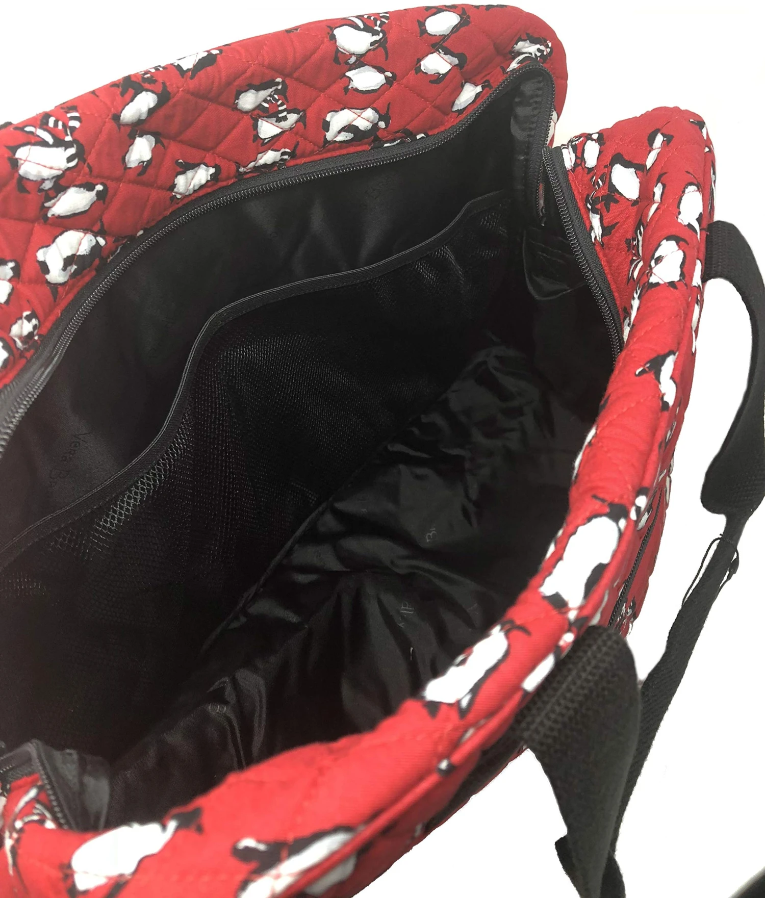 Vera Bradley Medium Traveler Bag In Playful Penguins Blue (Playful Penguins Red) 2 Vera Bradley Medium Traveler Bag In Playful Penguins Blue (Playful Penguins Red) - Image 2