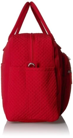 Vera Bradley Women's Microfiber Weekender Travel Bag, Cardinal Red, One Size 10 Vera Bradley Women's Microfiber Weekender Travel Bag, Cardinal Red, One Size -Vera Bradley 81oNFo3m EL
