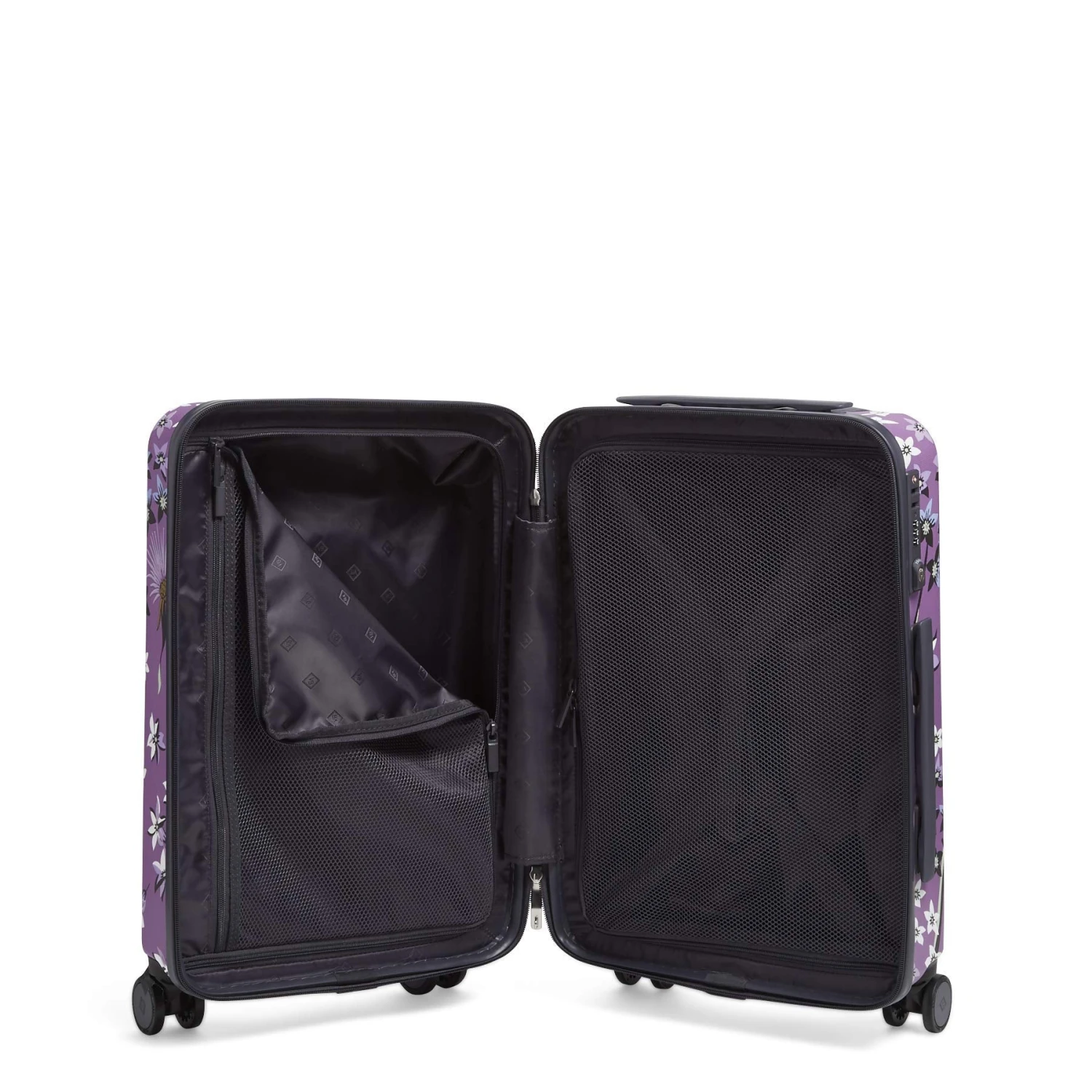 Vera Bradley Hardside Small Spinner, Lavender Dandelion 2 Vera Bradley Hardside Small Spinner, Lavender Dandelion - Image 2